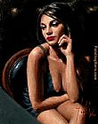 saba at las brujas v by Fabian Perez